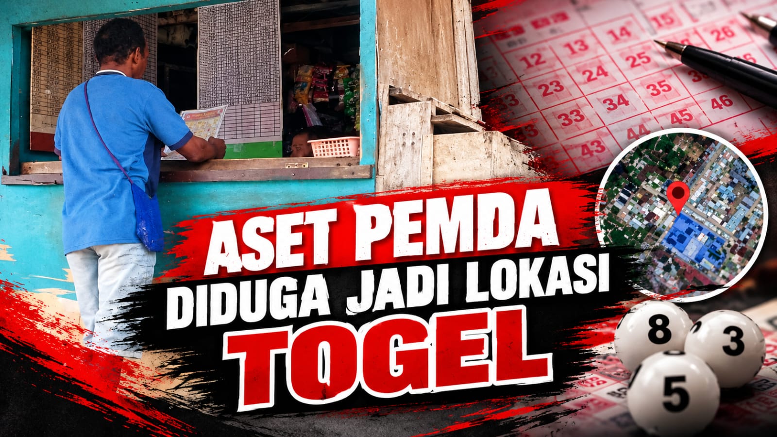 ASET PEMDA DIDUGA JADI LOKASI TOGEL, GMNI DESAK APARAT BERTINDAK